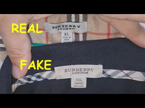 fake real burberry shirt|authentic burberry tag.